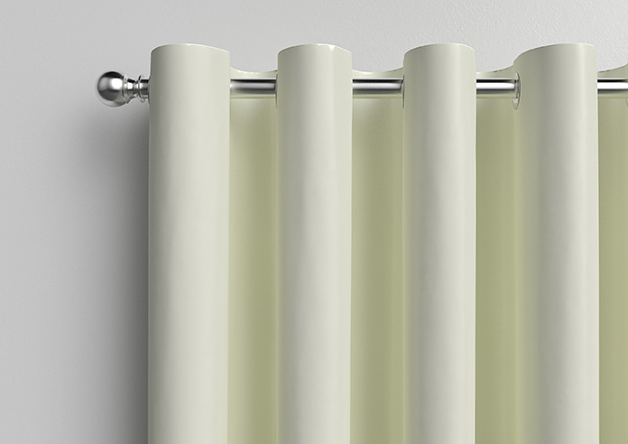 Kyoto Faux Silk, White - Made to Measure Curtains - Image 12